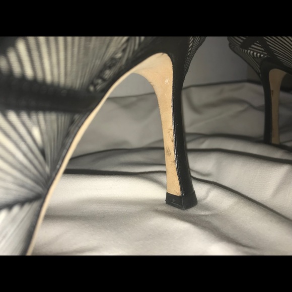Auth. JIMMY CHOO size 38 heel (US size 7.5-8) - Picture 6 of 6